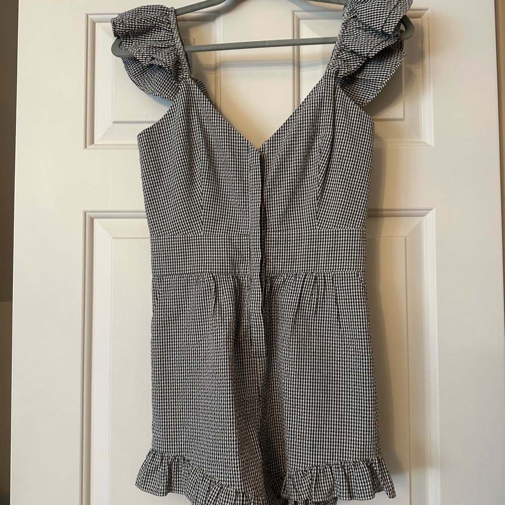 Loveshackfancy Gingham Romper - image 3
